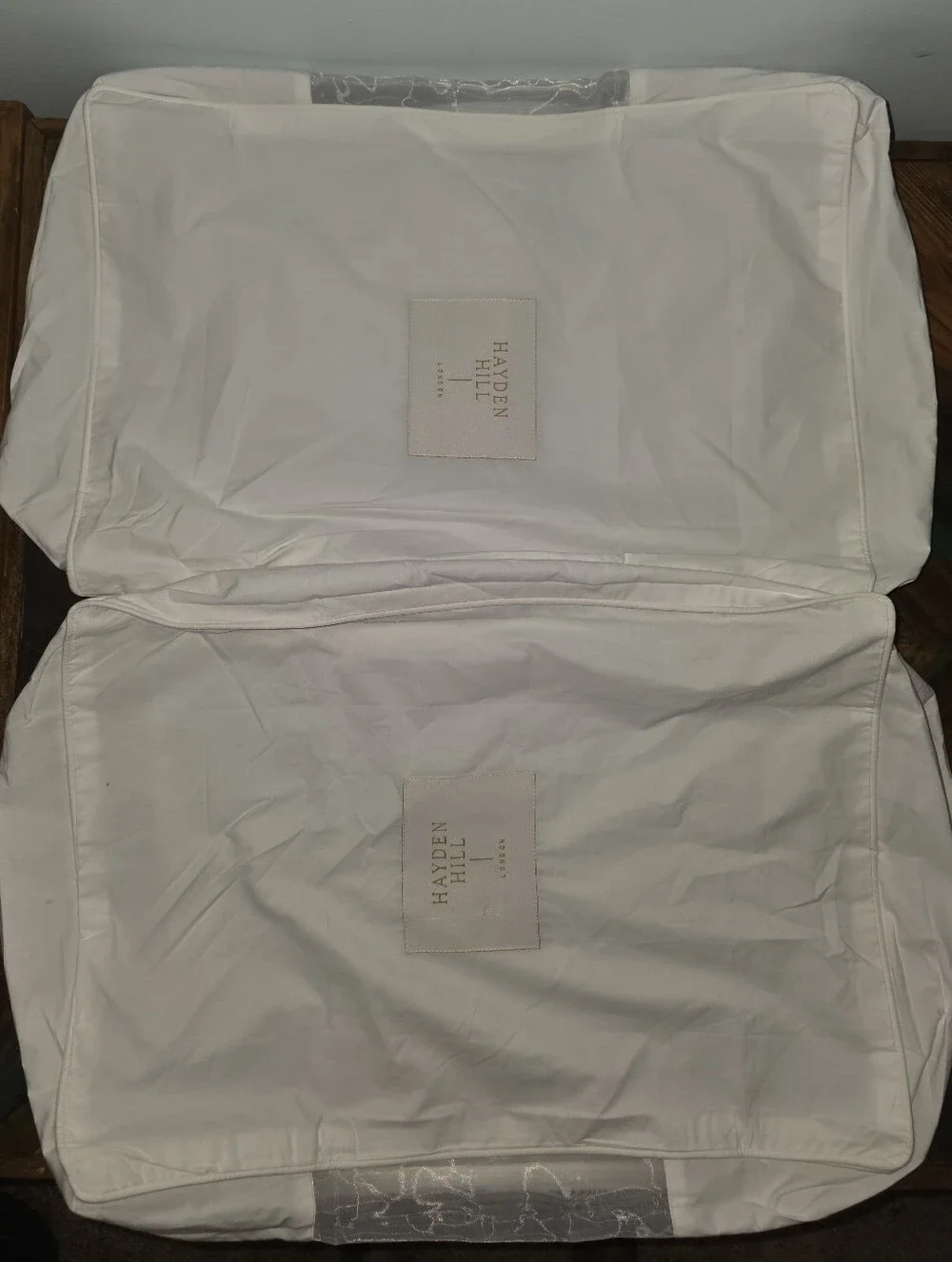 Hayden Hill Luxury Organic Cotton Storage Bags 18×12.75x 5.25